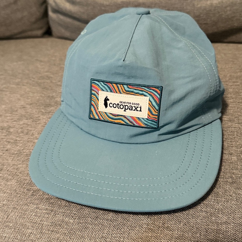 Cotopaxi Heritage Tech Hat Blue Spruce Unisex One Size OS Baseball Cap